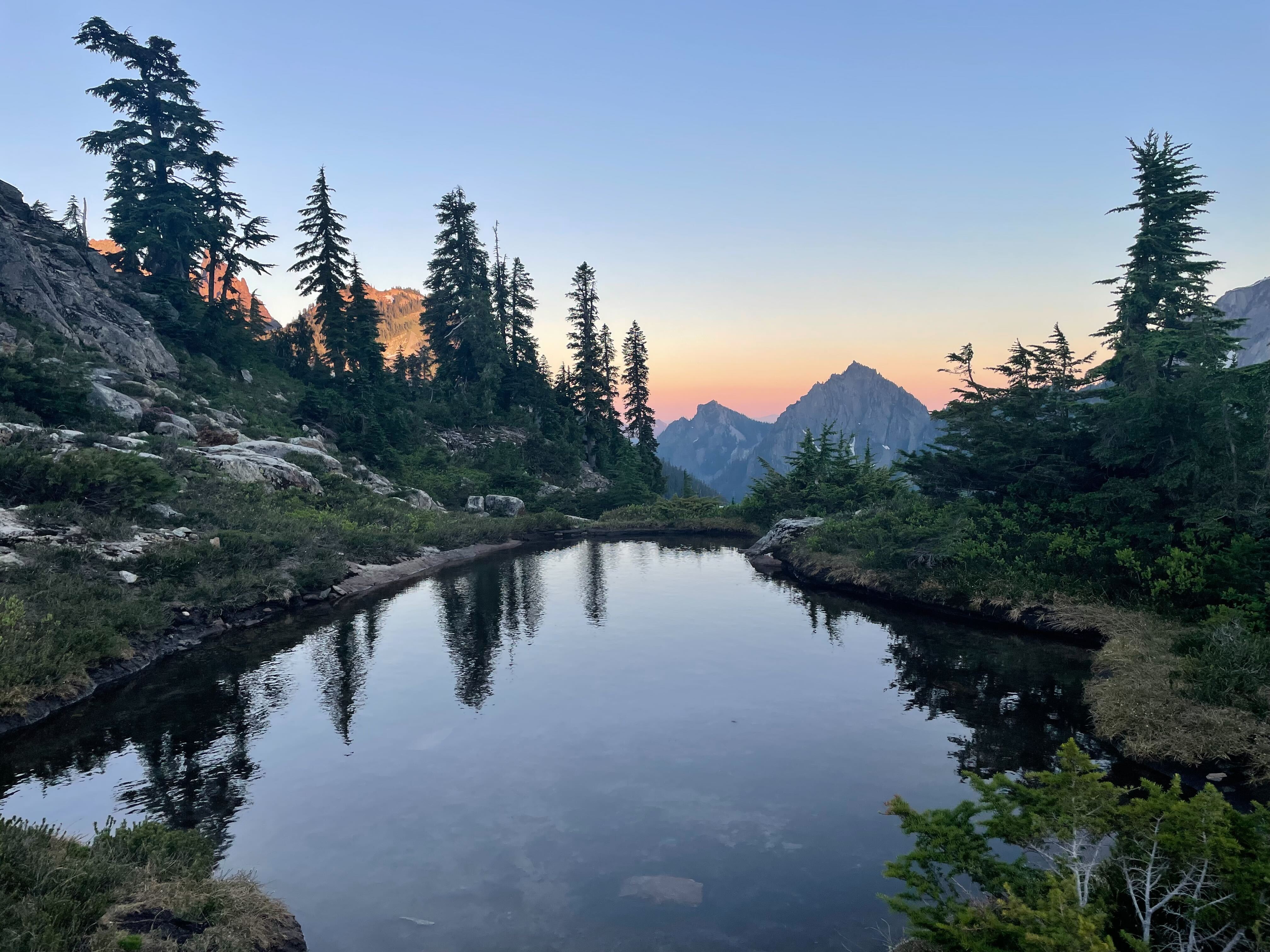 Mineral Creek, Park Lakes, Spectacle Lake, Pete Lake — Washington